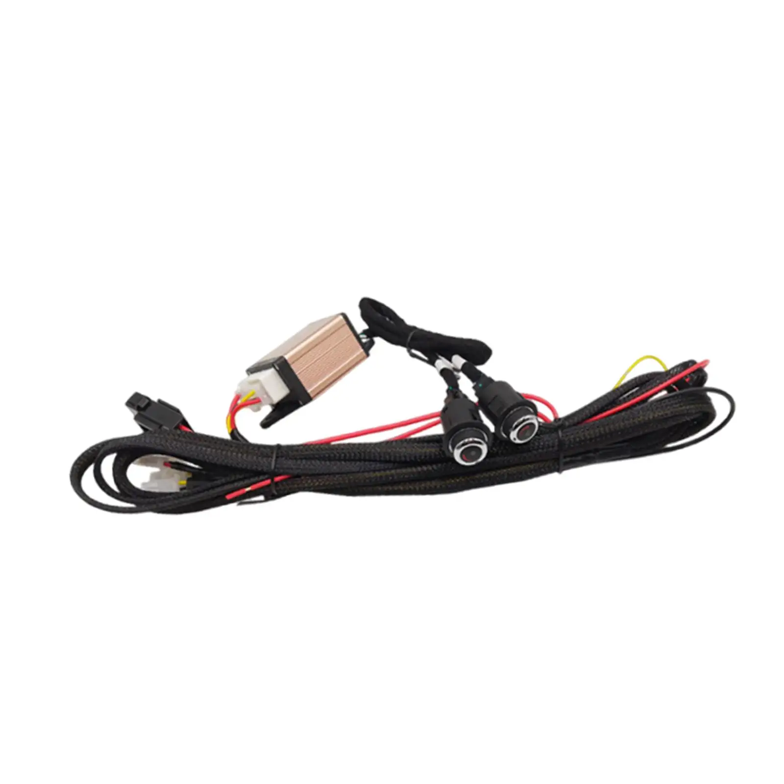 

Car Seat Heater Switch with Wiring Harness Assembly Direct Replace Car Interior Accessories