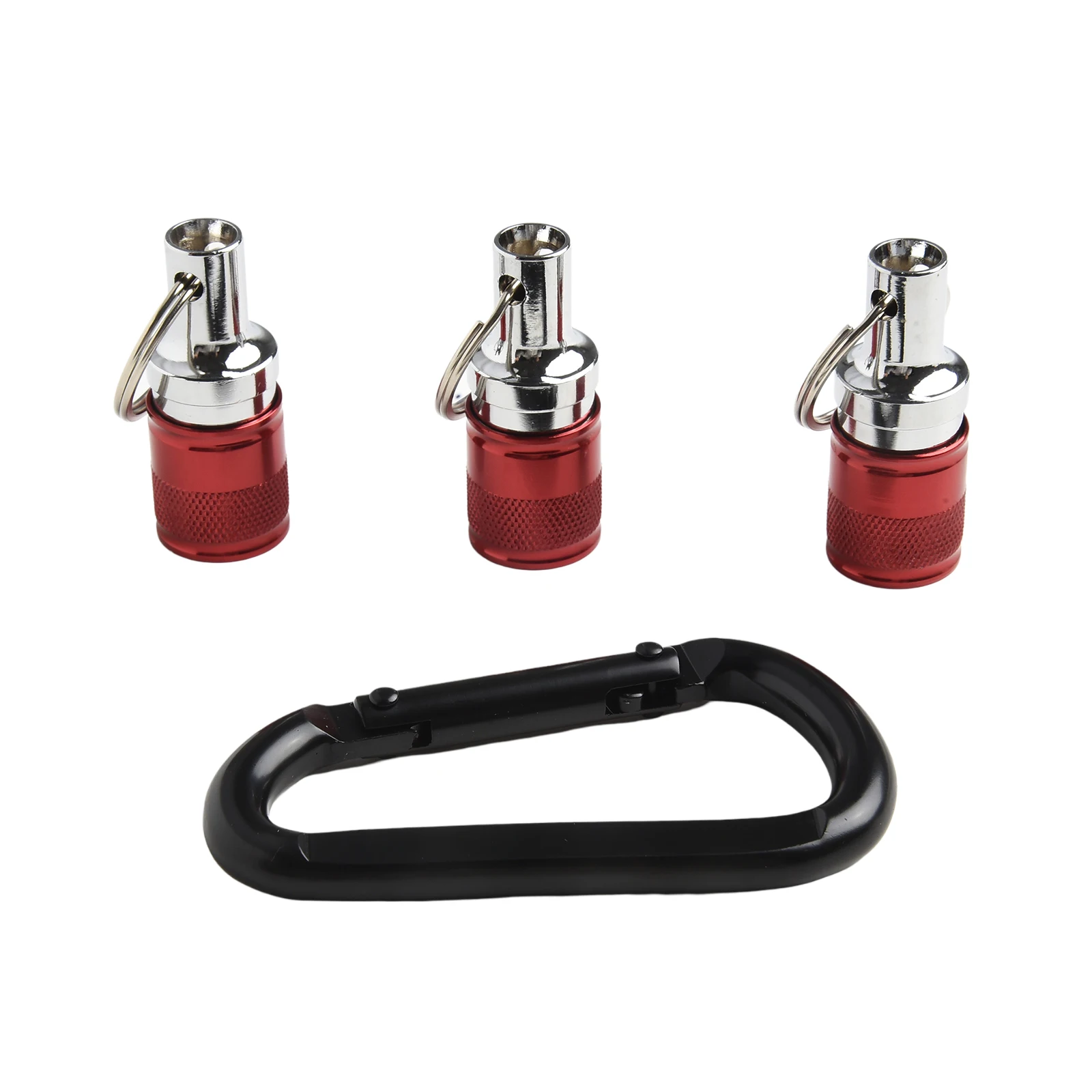 3pcs Screwdriver Bit Holder Keychain Non-Slip Drill Bit Holder Key Chain /4 Bit Holder For Nut Driver Keychain Hand Tools