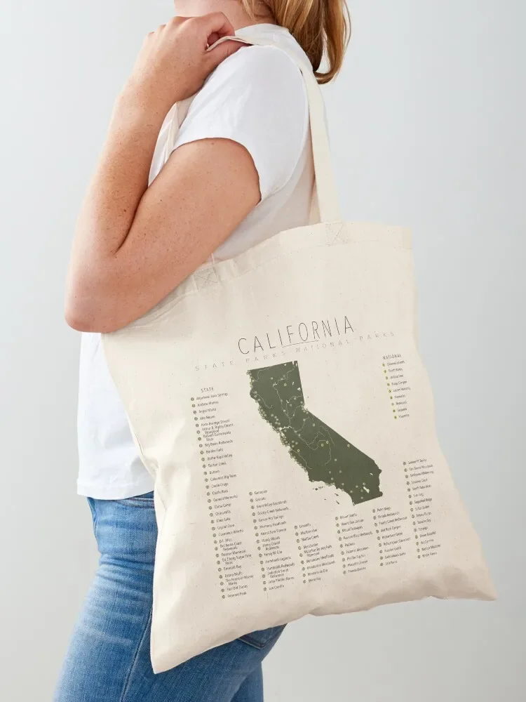 California Parks Tote Bag supermarket folding bag tote bag men