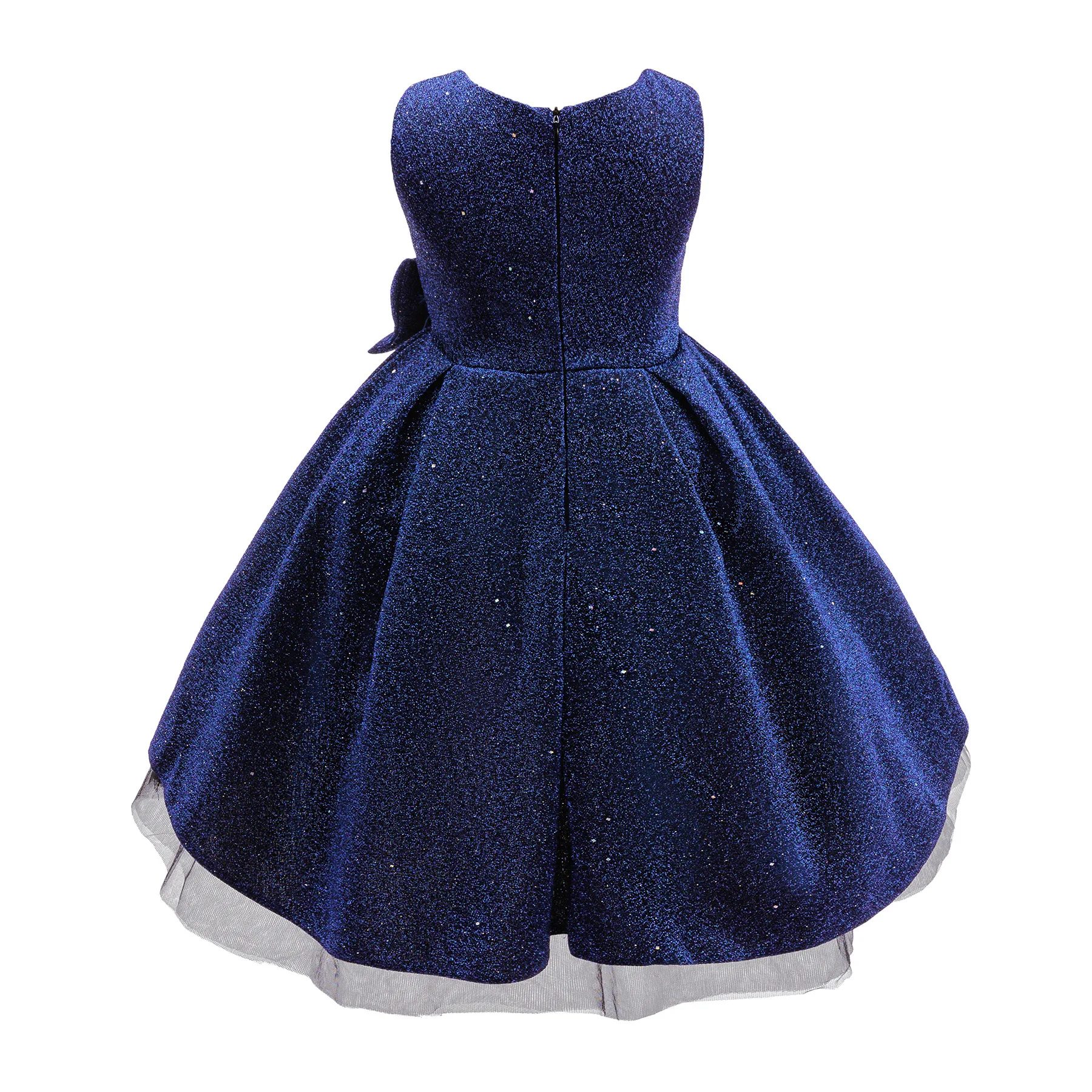 فستان الأميرة للفتيات من HETISO Galaxy Blue لأداء حفلة عيد الميلاد وحفلات التخرج للأطفال وعيد الميلاد من 2 إلى 10 سنوات