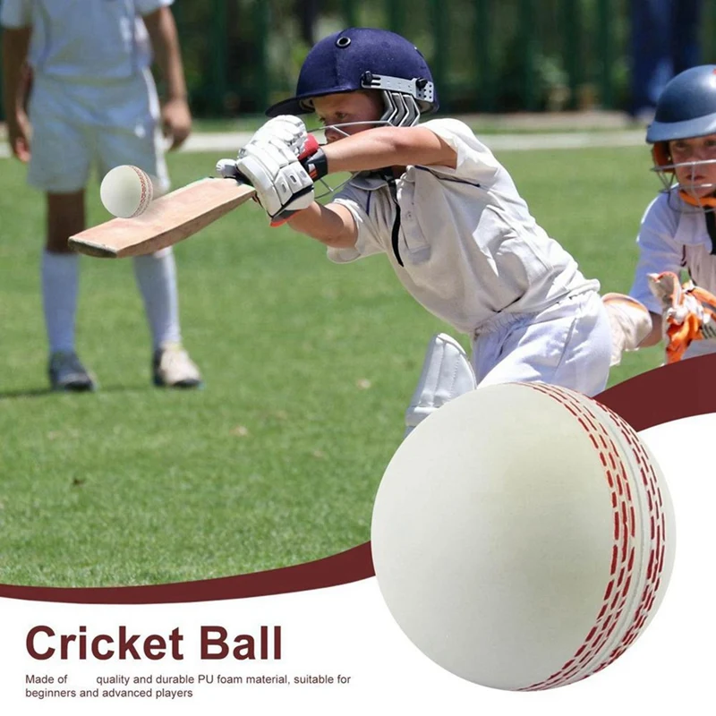 Sports Cricket, Training Cricket, Sports Wind Swing Rebound Spin Cricket, Elastic Decompression Ball