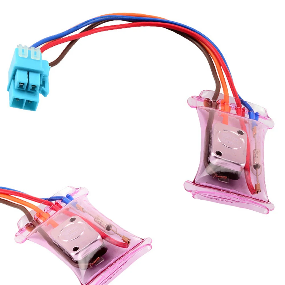 Refrigerator Defrost Thermostat 4 Wire Bimetallic Replacement 7 Degrees Designed to Prevent Frost Build Up and Efficiency