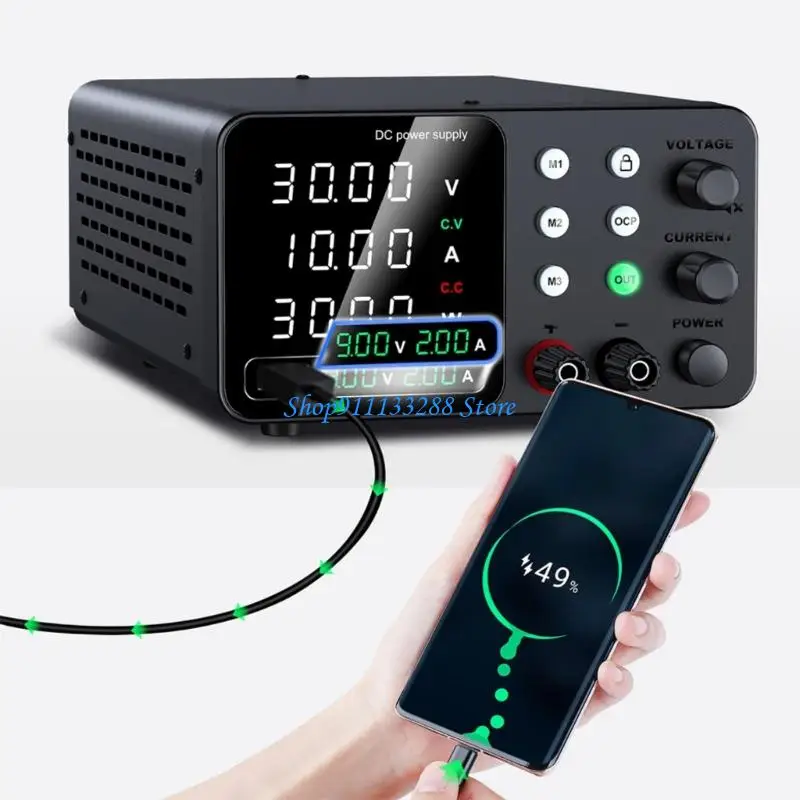 G88D 4Digit Digital Display Power Supply 0 to 30V/60V/120V Adjustable Voltages