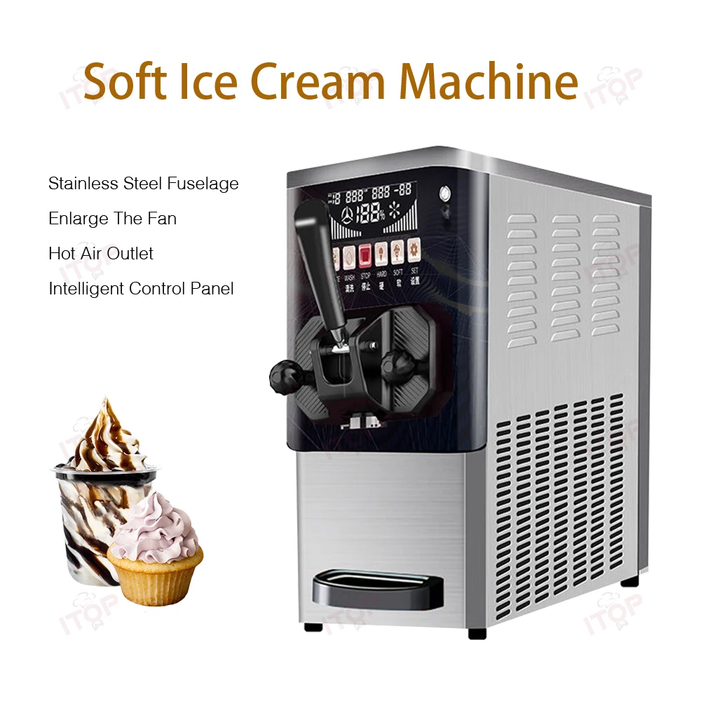 Distributore automatico di gelato commerciale modello da tavolo molto popolare di facile utilizzo completamente automatico