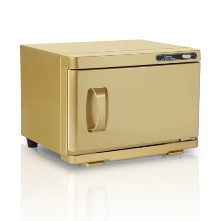 

Towel Warmer for Facial Spa Use 8L Professional Hot Towel Steamer Cabinet with Gold Finish Heated Towel Cabinet for Salon Massa