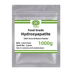 Free Shipping 50g-1000g High Quality Food Grade Using for Toothpaste 100% Pure Hydroxyapatite 60 Nano Powder