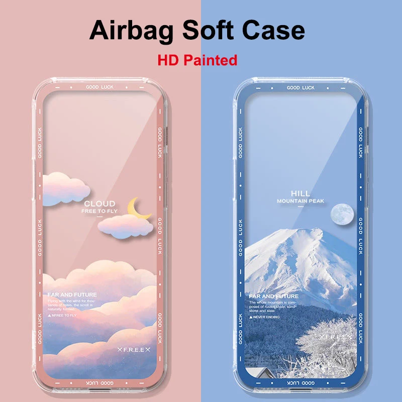 Transparent Defence Protect Shockproof Case For Nokia 108 4G TA-1673 Phone Airbag Cover For Nokia 215 220 235 3210 8210 4G Shell