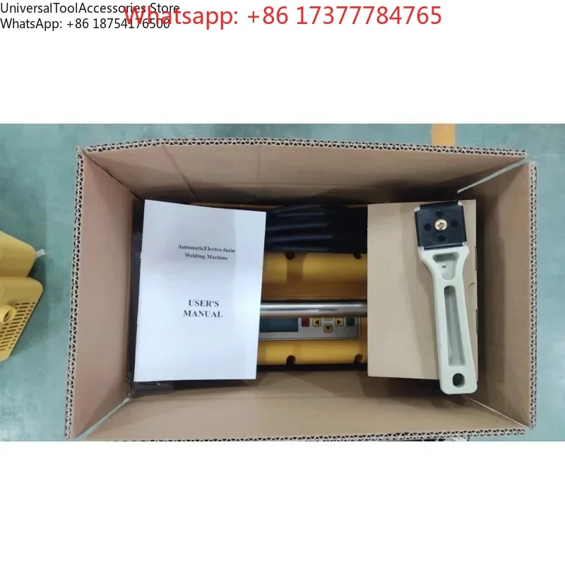 Home DIY Automatic Detection Pipe Welder 4.2Kw Electric Fusion Welding Machine 20-400mm