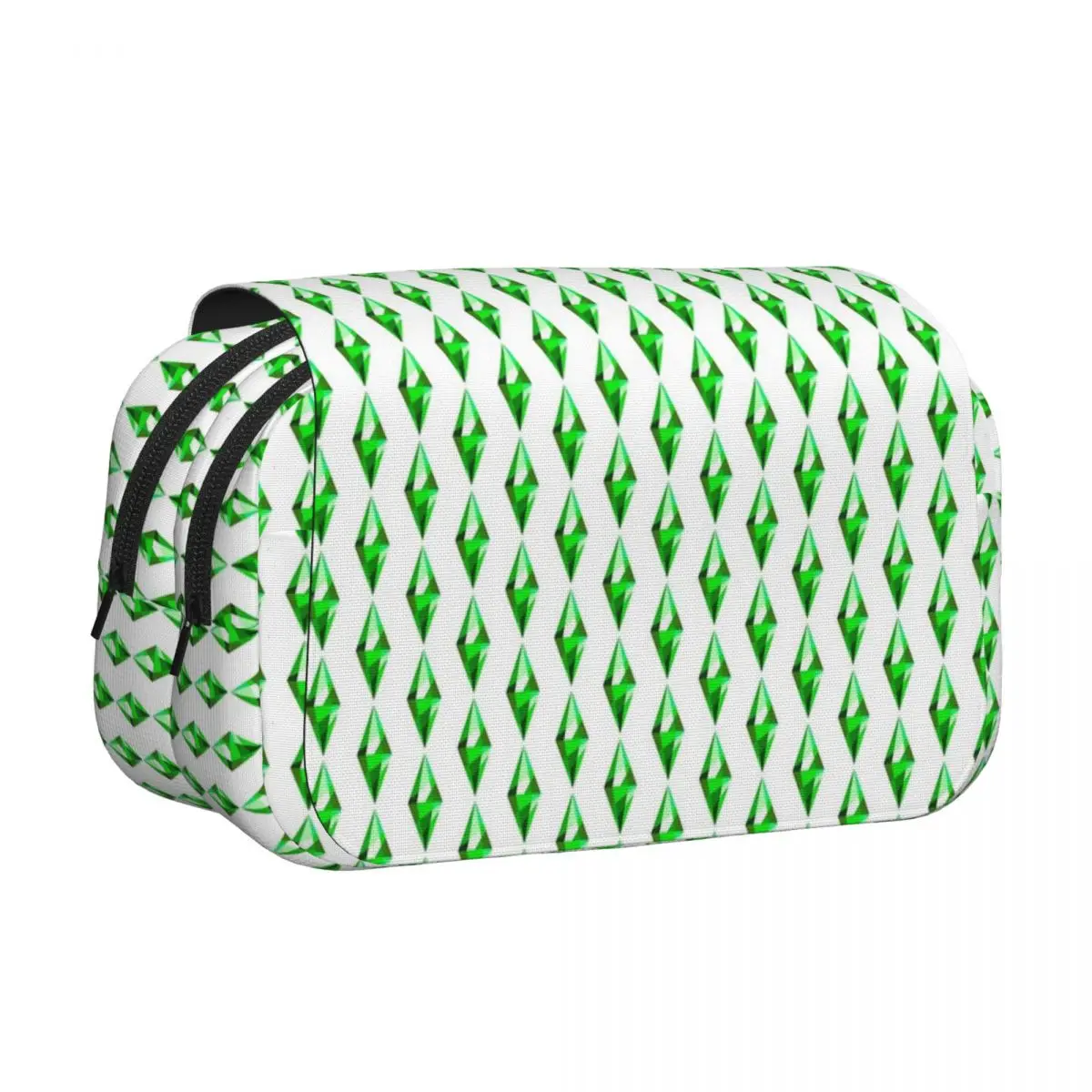 The Sims 4 Plumbob Pencil Cases Pencil Pouch Hard Shell Leather Large Storage Pen Box Pencil Bag for Studen School