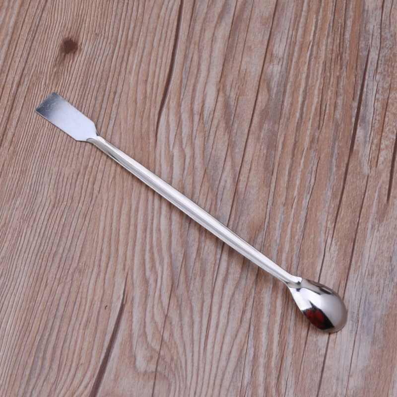 

Square Spoons Long Handle Teaspoon Stirring Rod Spoon Melting Casting Refining