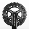 ストーンダブルチェーンリングbcd,110mm,4ボルト,105 r7100 ultegra r8100 r9200 dura,ロードバイク用,チェーンリング 3