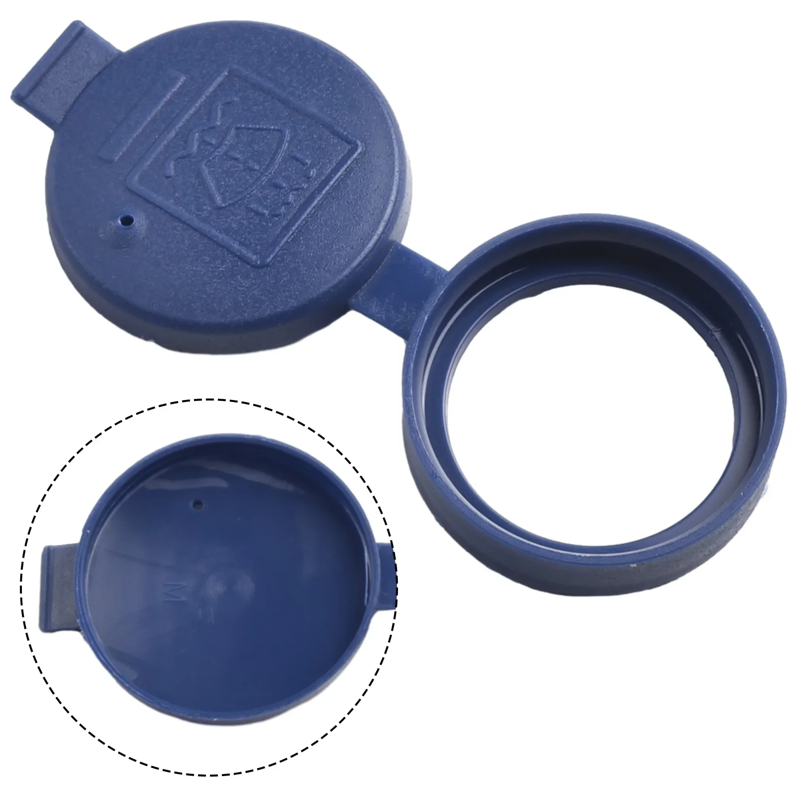 Windscreen Washer Bottle Cap For Fiat Bravo Doblo   Fiorino Linea Croma Bipper 71740943 643244 643244 Blue Plastic Part