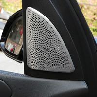 For BMW X5 G05 X7 G07 2019-20 Accessories Car A Column Loudspeaker Decoration Door Horn Cover Speaker Net Protection Styling