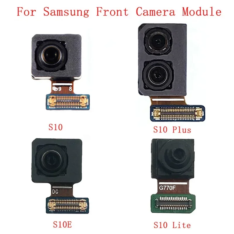 

Front Camera Module Flex Cable For Samsung S10 G973F G973U S10+ G975F S10E G970F S10 5G G977 S10 Lite G770F Small Front Camera