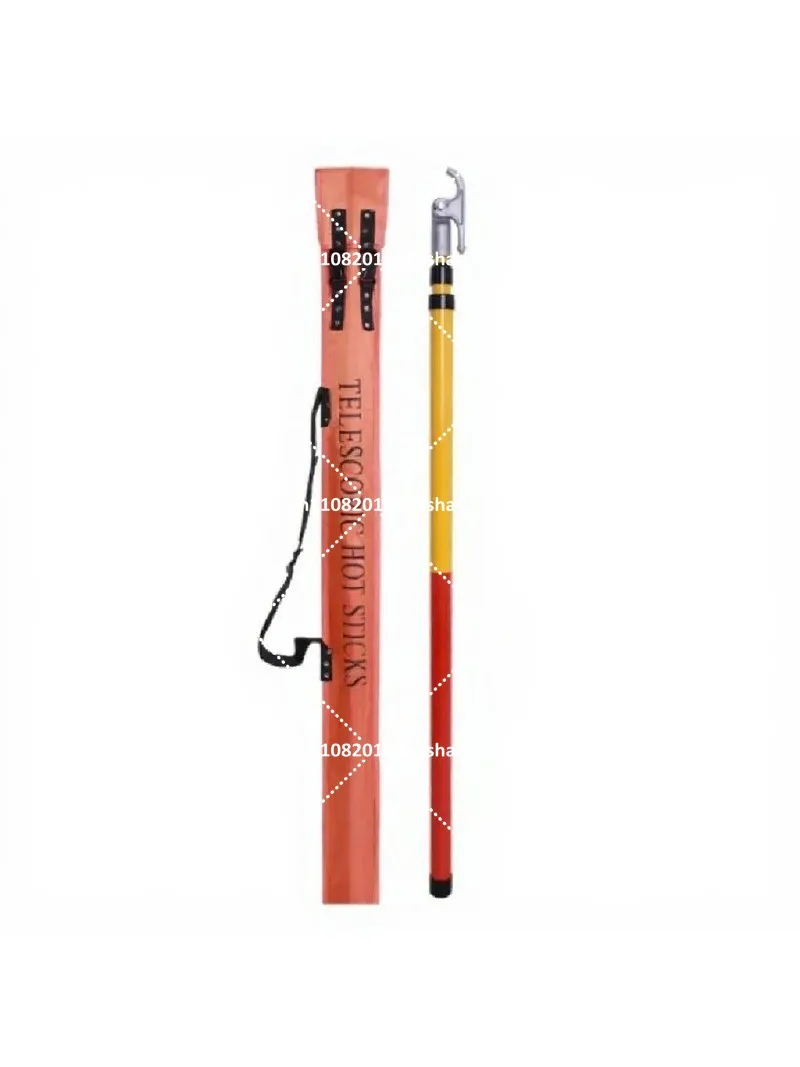 10KV 35KV Insulated Operating Rod, Telescopic High Voltage Hot Stick for Electrical Maintenance