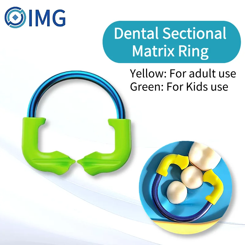 

Dental Clamp Sectional Matrix Nickel Titanium Clamping Ring For Adults Kids Specific Clamp Bands Matrices Ring Tooth Restoration