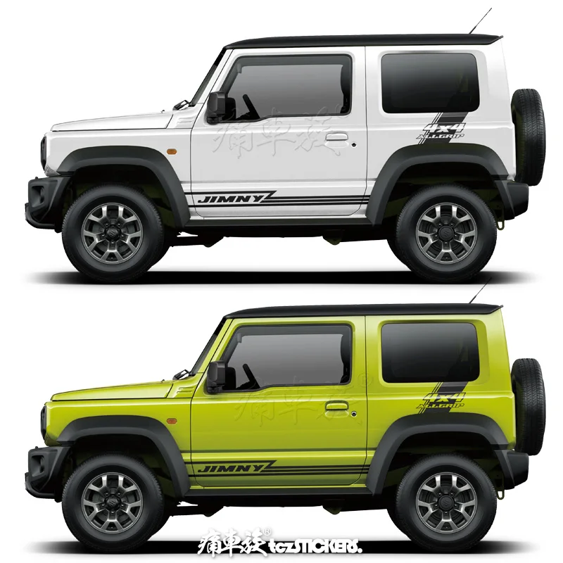 

Фотообои для Suzuki Jimny 2024 4X4 Внешнее украшение для корпуса виниловые наклейки пленка аксессуары
