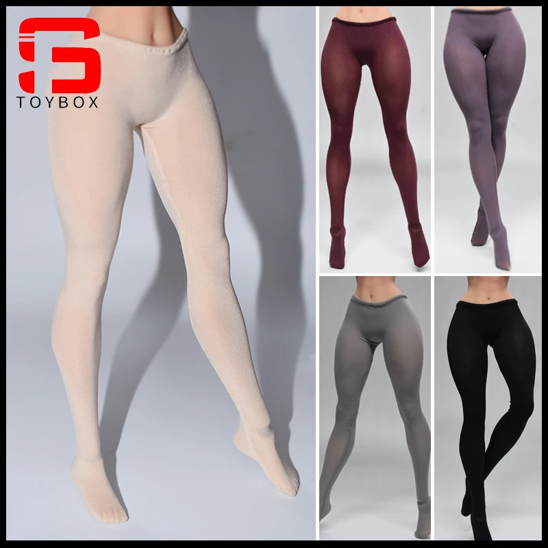 In Stock 1/6 Female Ice Silk Pantyhose Clothes Accessories Model Fit 12'' MS-009 AT202 TBL S52 Soldier Action Figure Body Doll