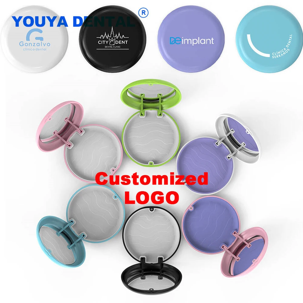 

Коробка для хранения ортодонтических протезов, каппа, защитный контейнер для вставных зубов, уход за полостью рта, стоматологические принадлежности, индивидуальный логотип