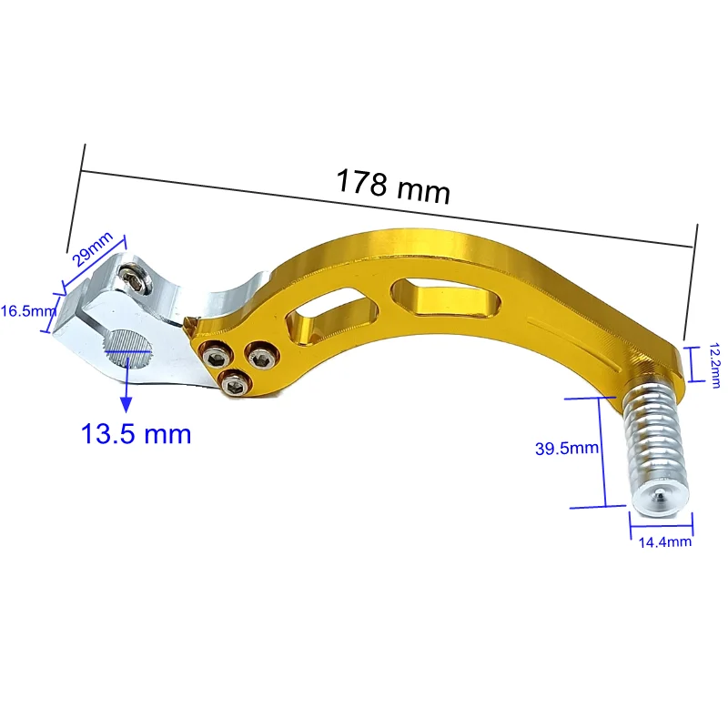 Motorcycle Dirt Pit Bike ATV Universal Gear Shifter Shift Lever Pedal CNC Aluminum Alloy For Replacement Refit Parts