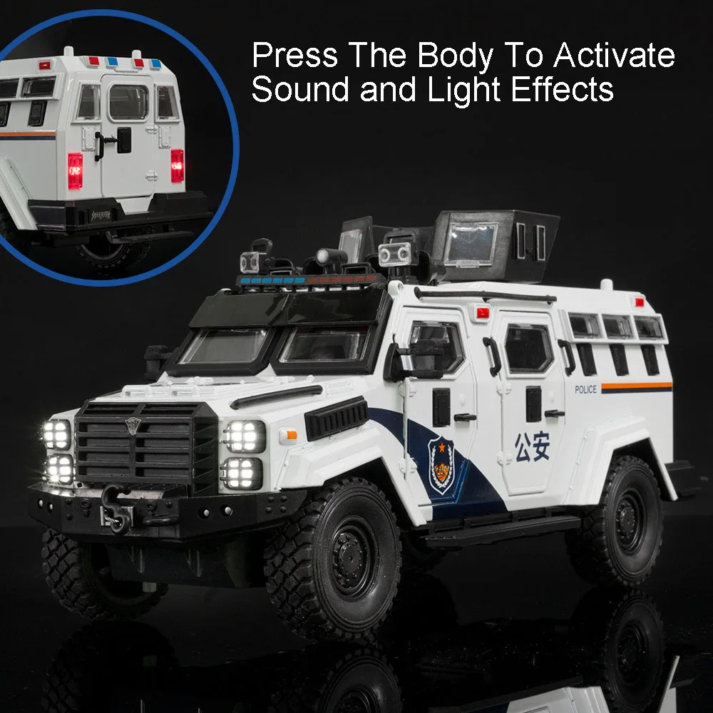 1:24 Scale Toy Model Swordtooth Tiger Explosion Proof Spinosaurus Vehicles Alloy Diecast Pull Back Military Cars for Boys Gifts