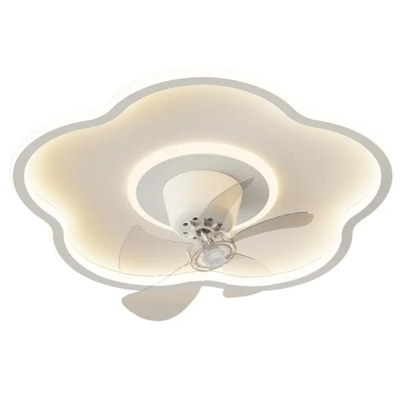 

Full spectrum bedroom light, simple and modern 360-degree shaking mute fan light, warm study