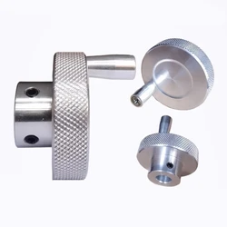 1Pcs Aluminum Alloy Mini Handwheel For Lathe/Miller Outer Dia 30mm 40mm 50mm 60mm Hand Wheel Bore 5/6/7/8/10/11/12/13/14/16/18mm