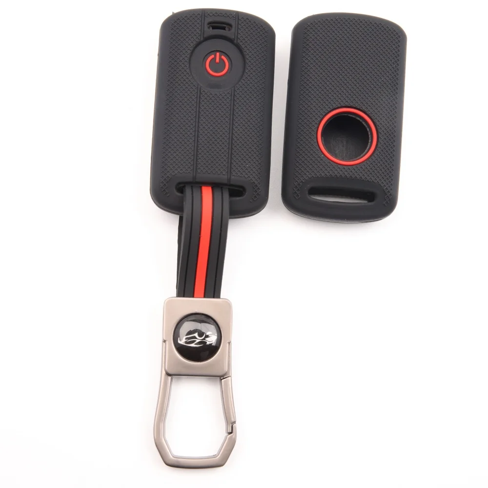 For YAMAHA XMAX 400 300 250 125 NMAX 125 155 NVX 155 2025 Aerox Jaun Tmax Tech Max Silicone Remote Key Cover Case Key Keychain