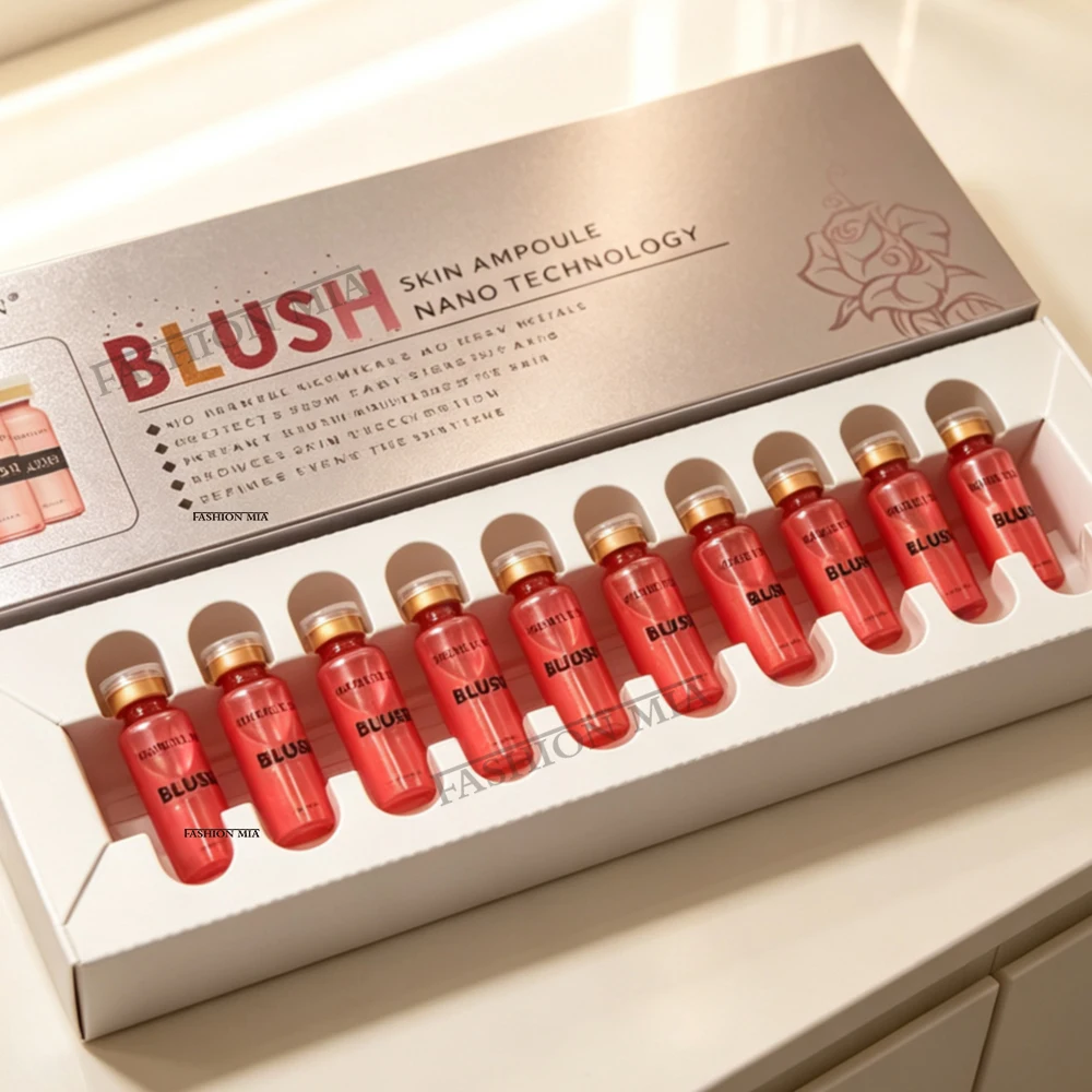 Korea 5ml Facial Semi-Permanent Blush BB Cream Glow Ampoule Natural Concealer Non-Fading Blush Foundation Beauty Salon