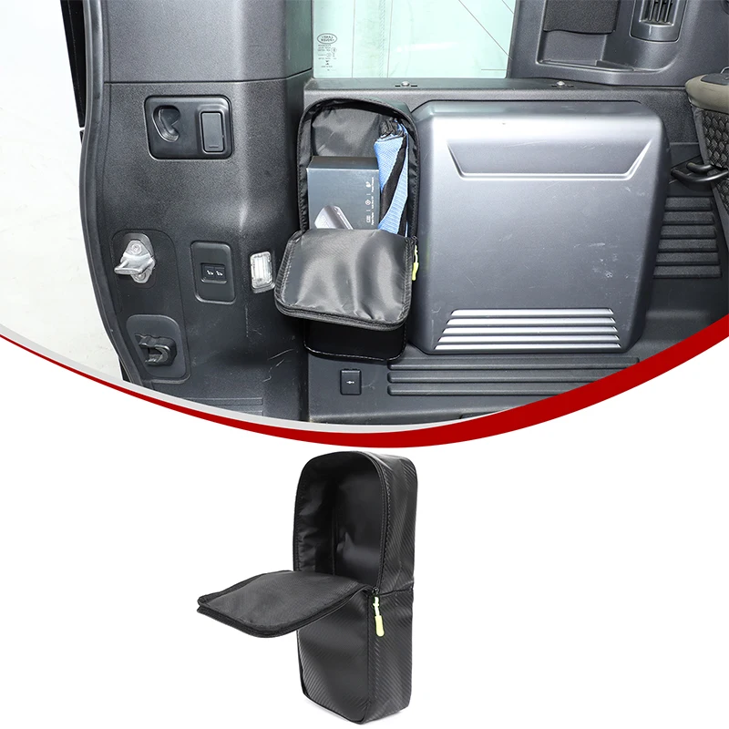 

Car Trunk Side Storage Bag Organizer Tool Tray for Land Rover Defender 90 110 130 2020-2025 Stowing Tidying Interior Accessories