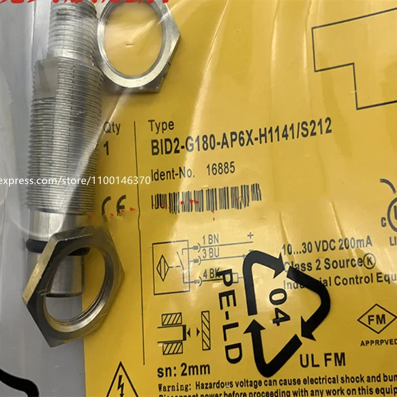 New High Quality proximity switch BID2-G180-AP6/S220 BID2-G180-AN6/S212 BID2-G180-AP6/S212