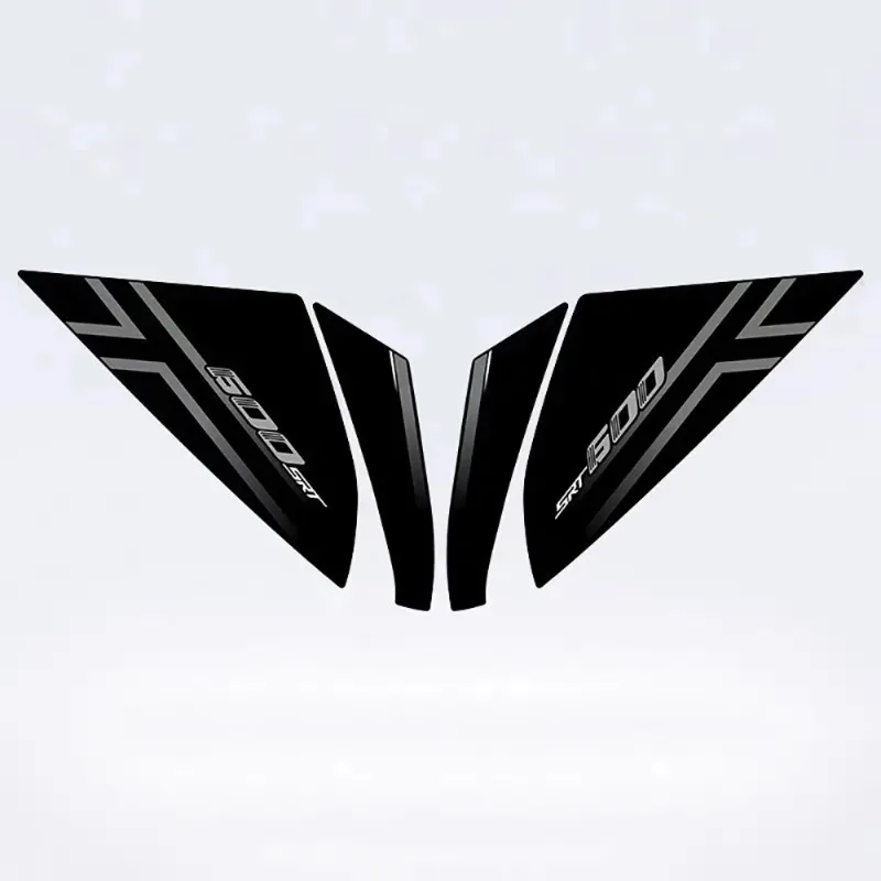 New motorcycle modified anti-skid fuel tank sticker QJMOTOR SRT 600 anti-wear and anti-scratch protective film accessories