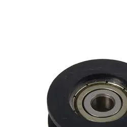High Quality U Groove Roller Pulley 626 Bearing Steel Bearing Roller Injection-coated U-shape Pulley Wheel For Slide Door Window