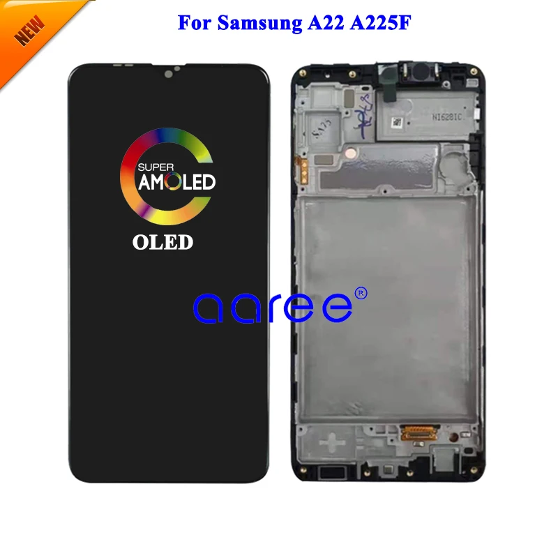 amomled-oled-液晶画面サムスン-a22-4-グラム-a225f-ディスプレイ液晶画面タッチデジタイザアセンブリ