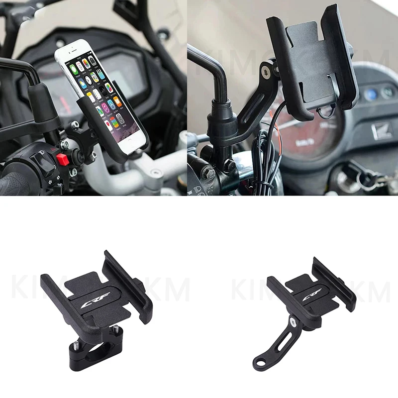 

Для HONDA CRF300L CRF250L CRF 230 450L CRF250F 250 450 R/X 300L мотоциклетный держатель мобильного телефона GPS-навигатор зеркало руль