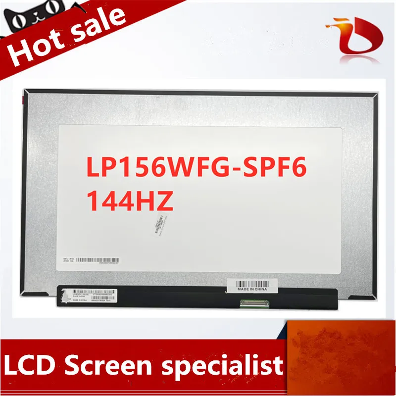 

LP156WFG-SPF6 fit LP156WFG-SPF3 LP156WFG-SPF2 LP156WFG-SPB3 15.6'' 144Hz Laptop LCD Screen Panel