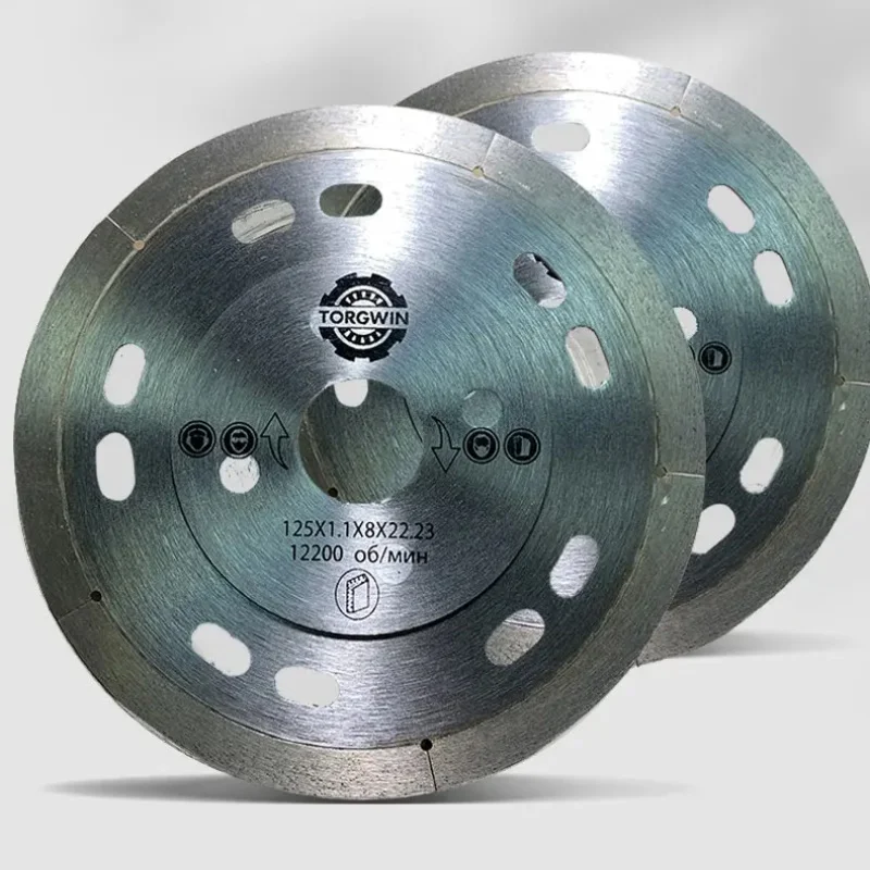 1PC125mm Diamond Saw Blade Dry Cutting Metal Brazing Disc Hot Pressing Angle Grinder Disk Cut Off Wheel Tool For Stone Tile Wall