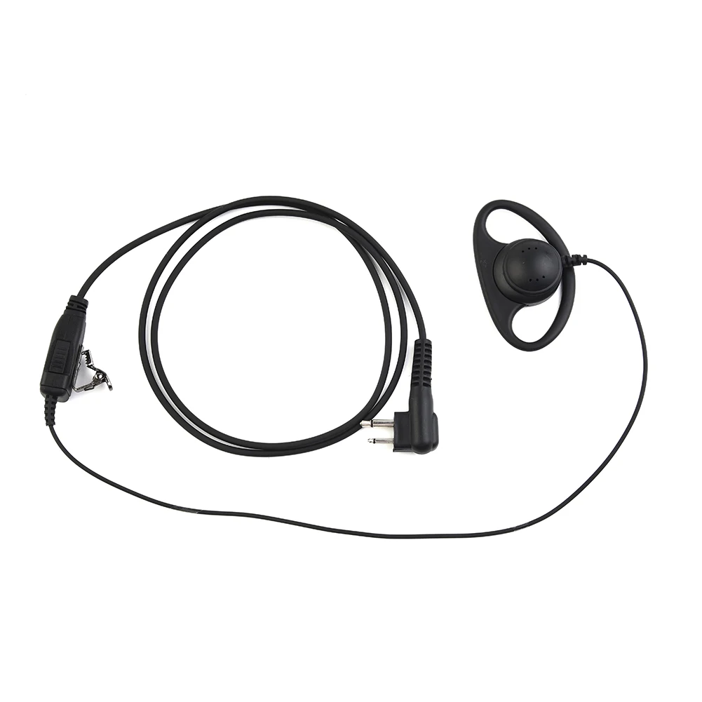 Écouteur à ressort pneumatique transparent pour Motorola, micro PTT, casque, radio portable, talkie Walperforé, APX8000, APX7000, APX6000