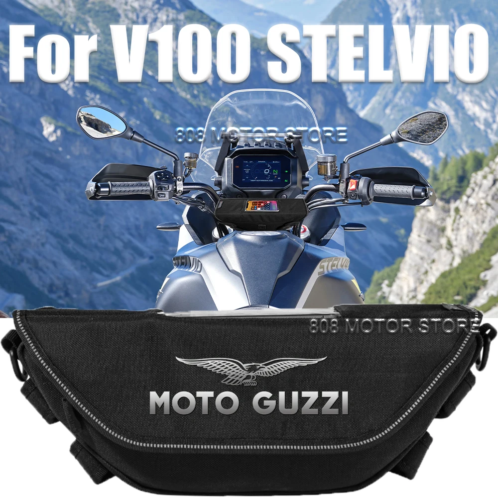 

Для Moto Guzzi v100 stelvio аксессуары для мотоциклов сумка для инструментов водонепроницаемая и пылезащитная Удобная дорожная сумка на руль