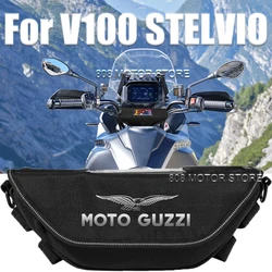 Moto Moto v100 için Motorcycle motosiklet aksesuarları alet çantası su geçirmez ve toz geçirmez uygun seyahat gidon çantası