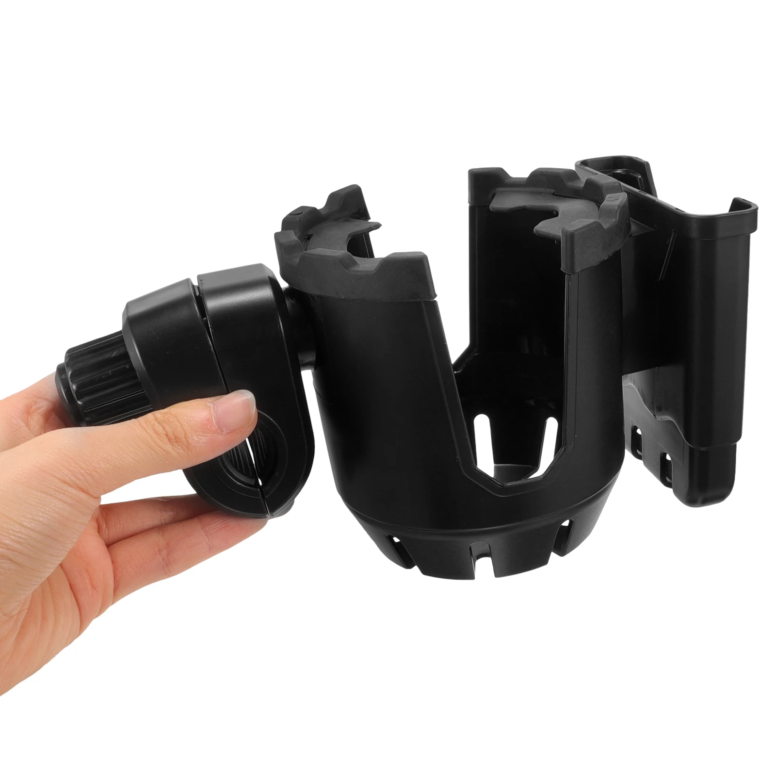 Portavasos para silla de ruedas, diseño Universal resistente para cochecito, andador, manillar de bicicleta, portabotellas, estante para bebidas al aire libre