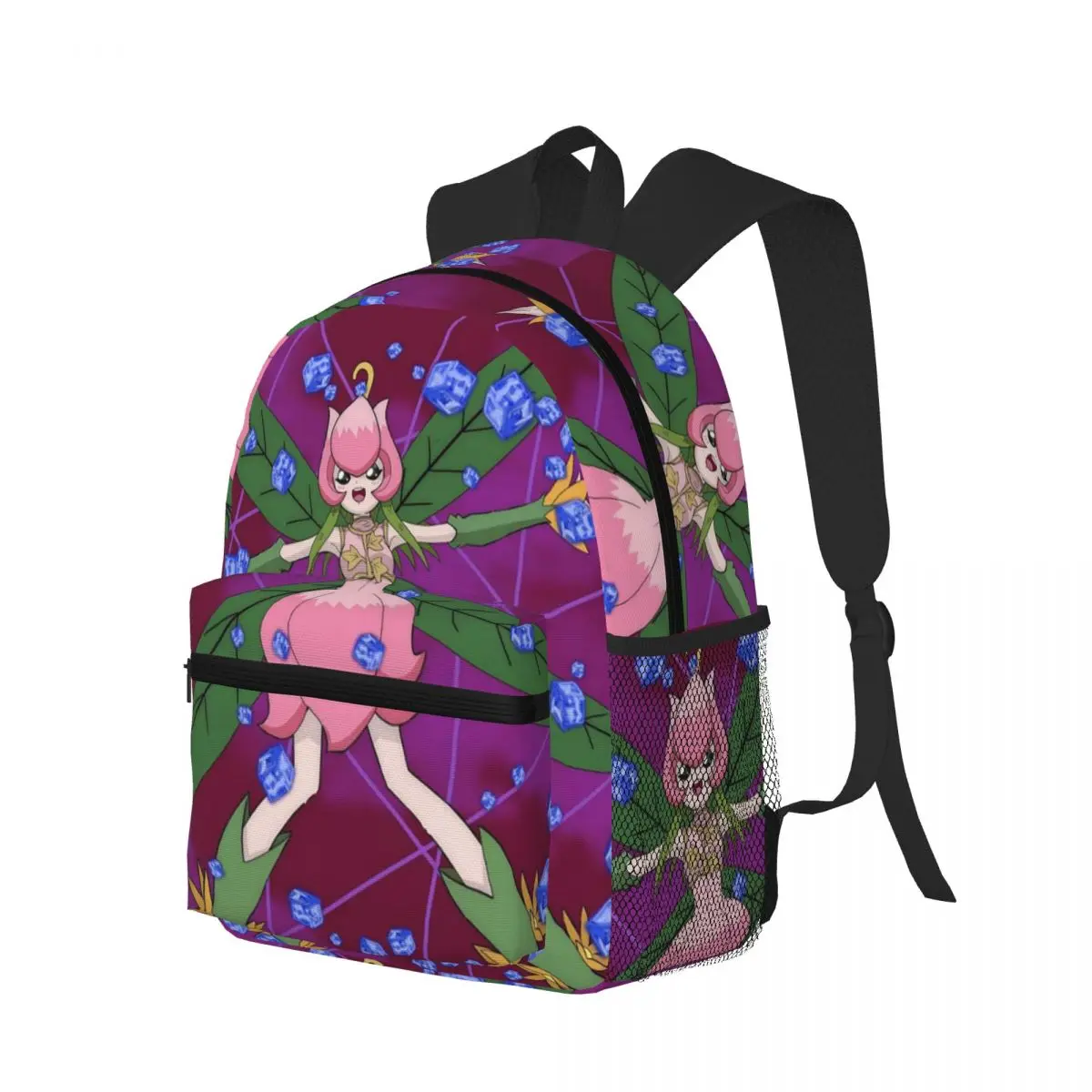 อะนิเมะดิจิมอน ลิลิมอนกระเป๋าเป้สะพายหลังนักเรียนกระเป๋าเดินทางเดย์แพ็คสำหรับชายหญิงแฟชั่นกระเป๋าหนังสือกระเป๋าสะพาย