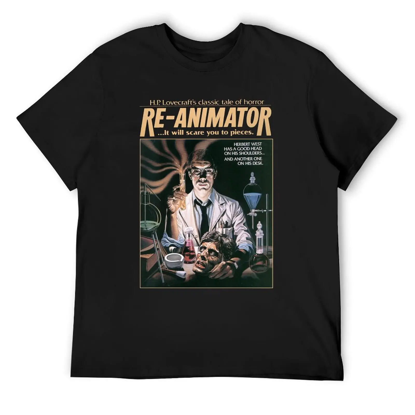 Re-Animator T-Shirt shirts graphic tee man t shirt rapper graphic tees T-shirt men