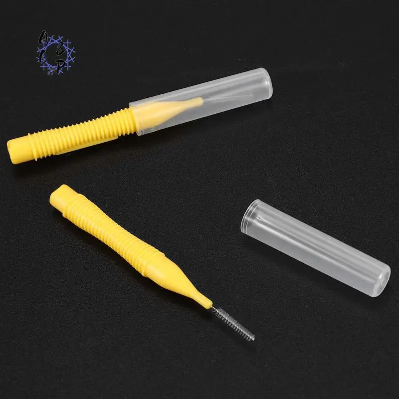 

A68P-ASUS 10 шт./кор. 0,4 мм прямая межзубная щетка межзубная щетка для чистки зубов межзубная щетка