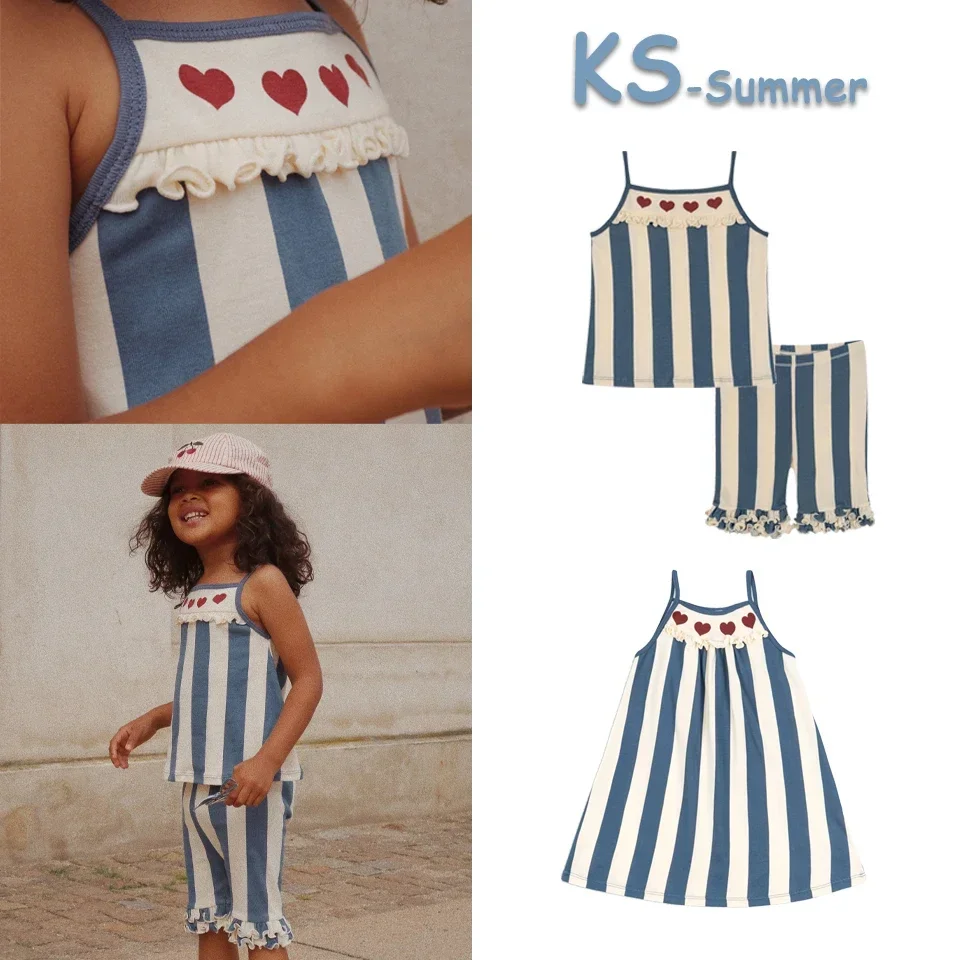 

2024 Summer Kids Girls Clothes Sets For Children Kids Clothes KS Brand Children Clothing Mother Kids Girl Outfits Girls Clothes