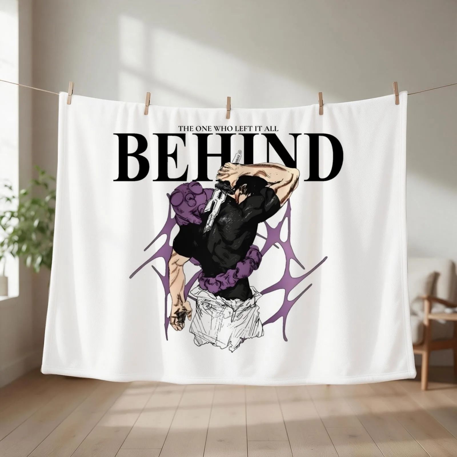 The one who left it all behind Throw Blanket for babies Nap Moving heavy to sleep Blankets