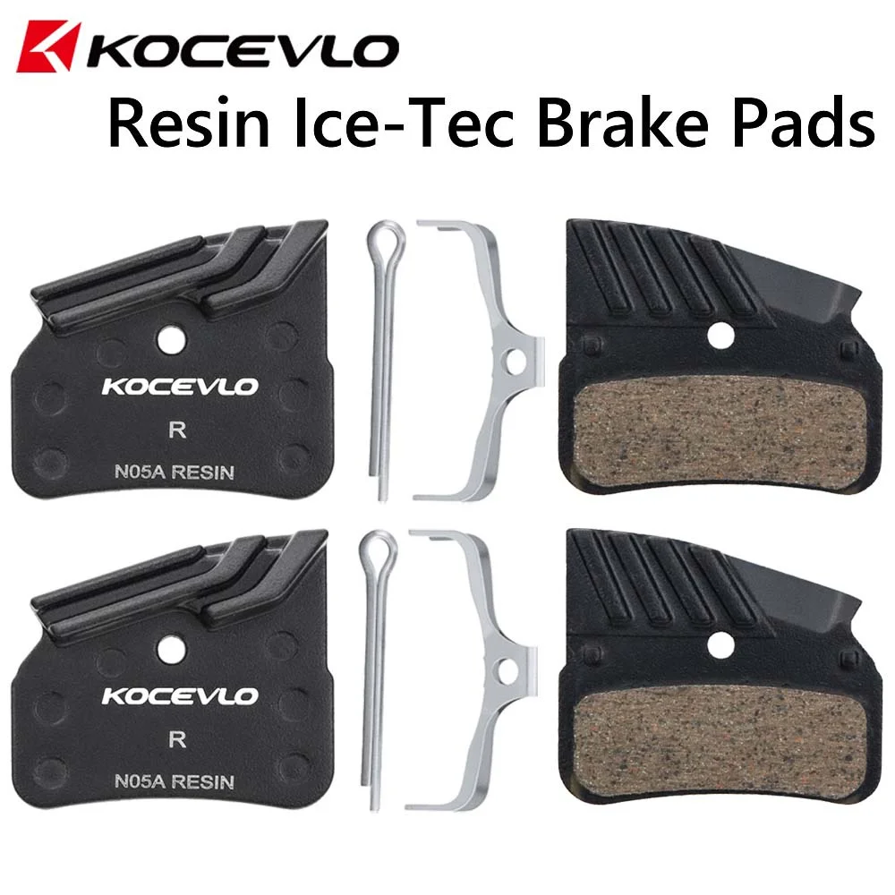 KOCEVLO N03A N05A  Ice Tech Resin Pads Disc Brake Pads For 4 Piston XT XTR M9120 M8120 M7120 Brake Pads