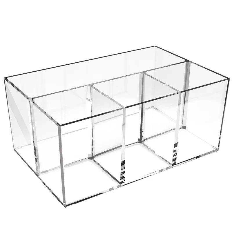 

Acrylic Desktop Storage Box Cosmetic Stationery Organizer Rack Dresser Skincare Organizer Lipstick Makeup Brush Bedroom Storage