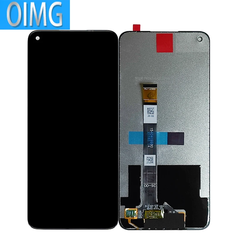 For Realme Narzo 30 5G RMX3242 Original LCD Display Touch Screen With Frame Digitizer Assembly Replacement Parts