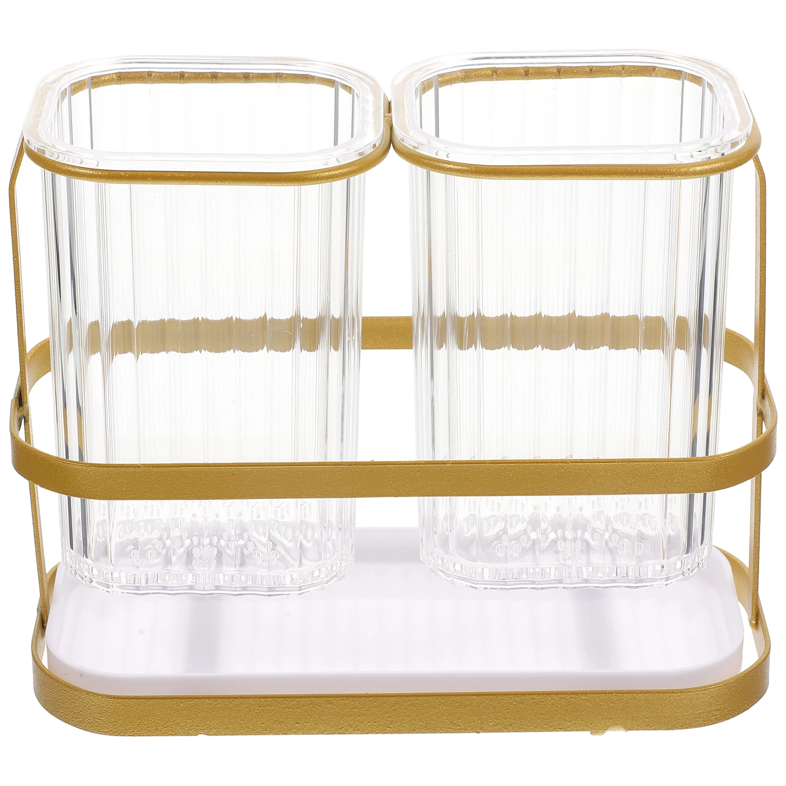 

Cutlery Drainer Chopsticks Storage Mounted Organizer Mini Stand Holder Kitchen Spoon Container Drain Holes Utensil